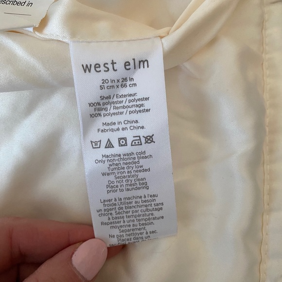 West Elm Quilted Shams - Picture 4 of 6